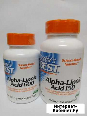 Alpha lipoic кислота Doctors Best 600/60 150/120 Новосибирск - изображение 1