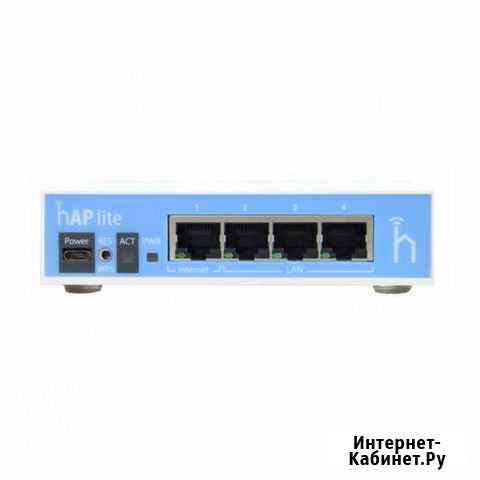 Wi-Fi Маршрутизатор MikroTik hAP lite (RB941-2nD) Тюмень