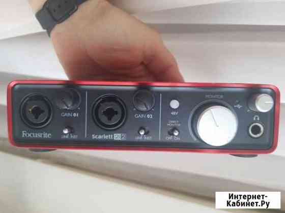 Звуковая карта Focusrite Scarlett 2i2 1nd Gen Пенза