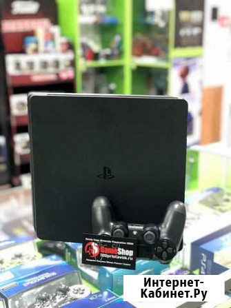 PS4 Б.У. Slim на гарантии 500гб (в идеале) Кострома - изображение 1