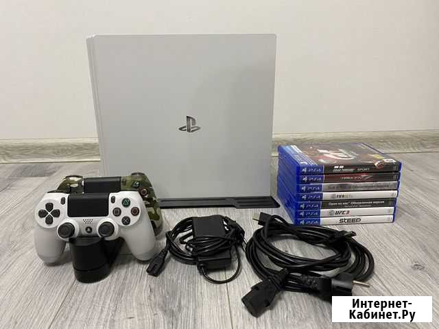 Sony PS4 Pro 1tb white Домодедово - изображение 1