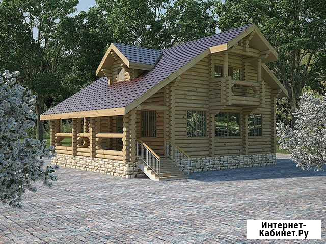 Дом из бревна 9х14 Троицко-Печорск - изображение 1