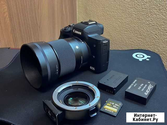 Canon eos m50 + sigma 30mm 1,4 DC DN Феодосия - изображение 1