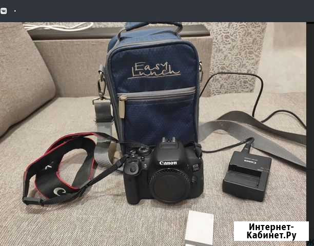 Зеркальный фотоаппарат canon 700d Красноярск - изображение 1