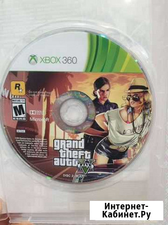Диск GTA 5 для Xbox 360 Обнинск - изображение 1