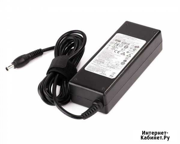 Блок питания для ноутбука samsung 19v 4.74a оригин Красноярск - изображение 1