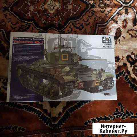 Модель танка Valentine Mk.I, 1/35, AFV Иркутск