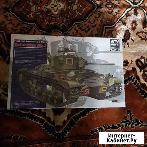 Модель танка Valentine Mk.I, 1/35, AFV Иркутск - изображение 1