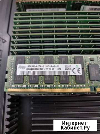 DDR4 dimm 16Gb Hynix 2133 ECC Пермь - изображение 1