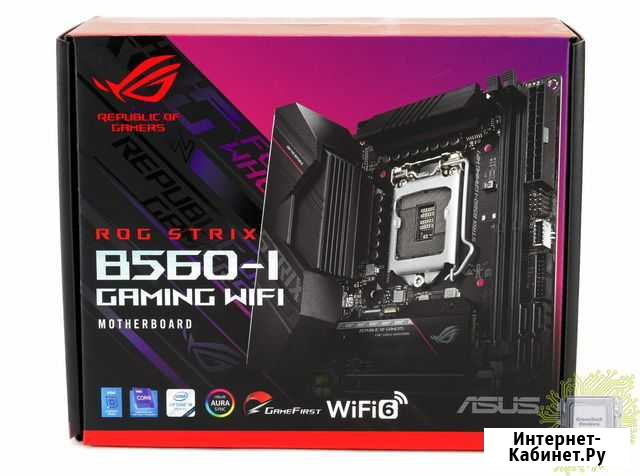Asus ROG strix B560-I gaming wifi (DNS гарант) Симферополь - изображение 1