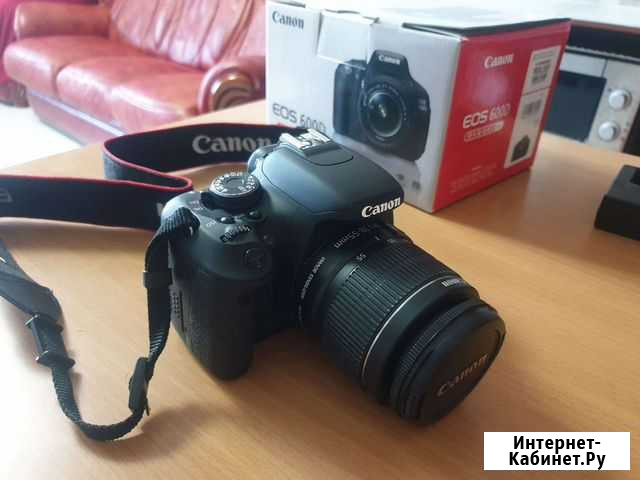 Зеркальный фотоаппарат canon eos 600d Улан-Удэ - изображение 1