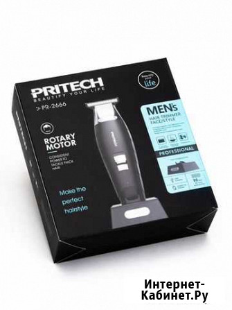 Триммер для бороды, волос и окантовки Pritech 2666 Москва - изображение 1