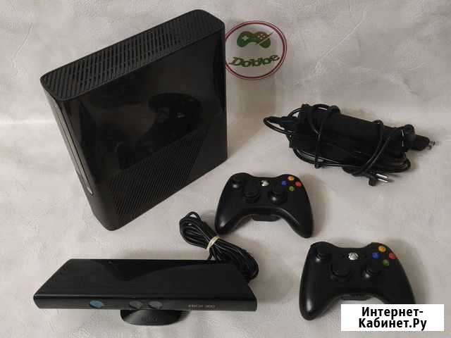 Xbox 360 E 320gb + 120 игр прошитый freeboot Санкт-Петербург - изображение 1