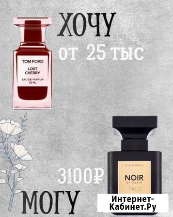 Духи женские Tom Ford lost chery Шелехов - изображение 1