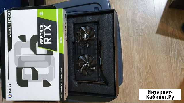 Видеокарта Palit RTX 3060 Dual LHRv1 Улан-Удэ - изображение 1