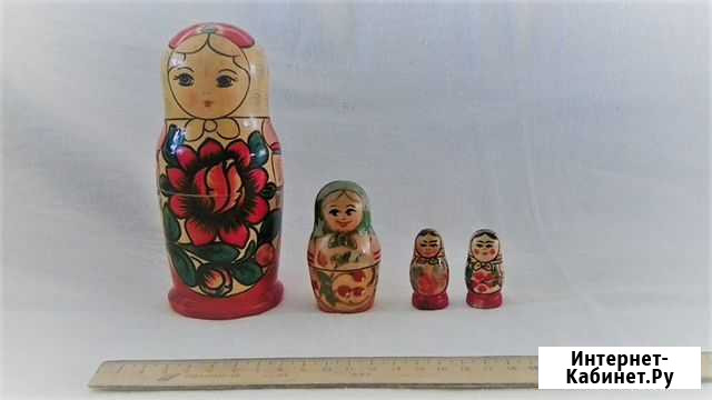 Матрёшки СССР / сувенир матрешка винтаж Красноярск - изображение 1