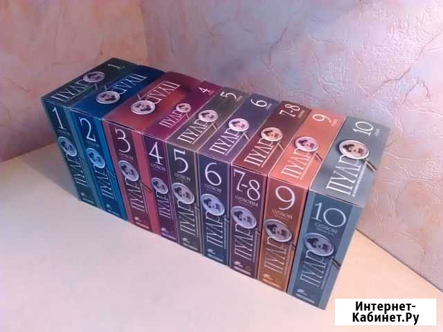 Коллекционное издание Пуаро Агаты Кристи, 40 DVD Екатеринбург - изображение 1