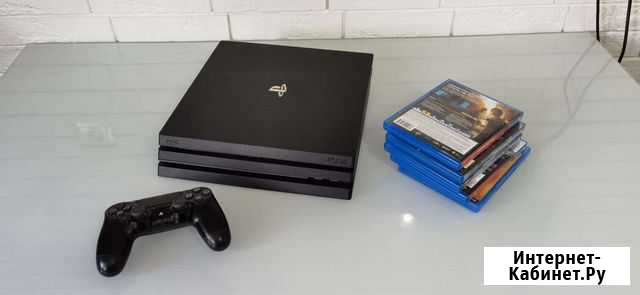 Sony Ps4 pro/2 г гарантии/игры Омск - изображение 1