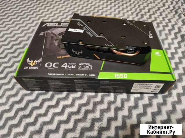 Asus TUF Gaming GeForce GTX 1650 OC Хабаровск - изображение 1