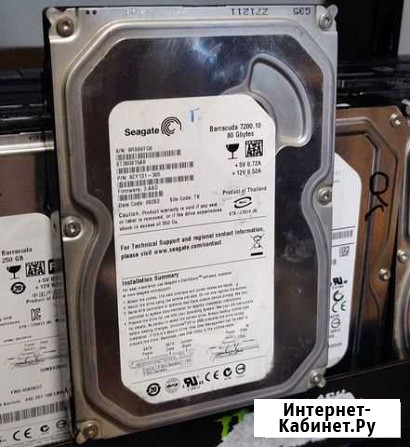 Жесткий диск 80 Гб, SATA, 7200 об/мин, 3.5 Красноярск - изображение 1