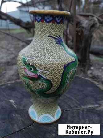 Ваза Драконы клуазоне Китай Симферополь
