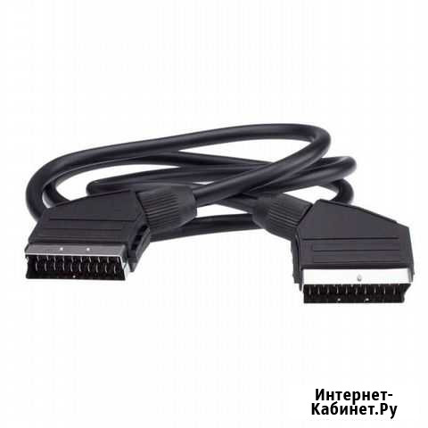 Шнур scart - scart 1,2 метра Новая Ладога - изображение 1