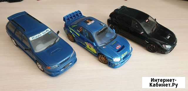 Продам модели в масштабе 1:24 - Subaru Чита - изображение 1