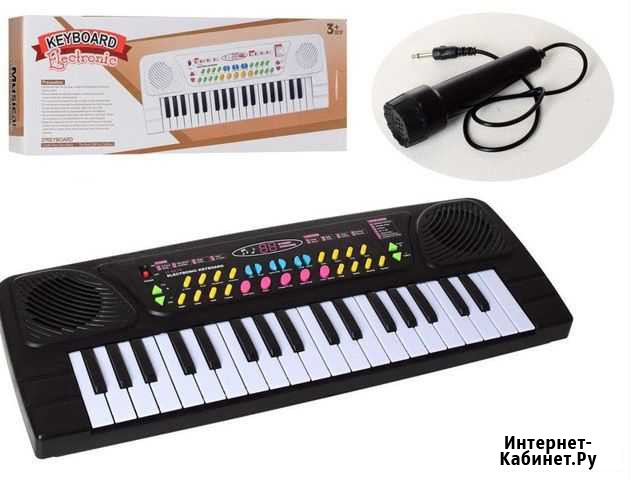 Синтезатор с Микрофоном KeyBoard Новосибирск - изображение 1