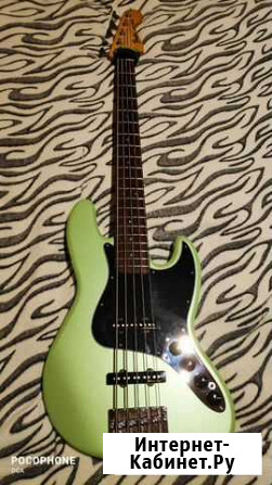Бас гитара 5 струн Fender Deluxe jazz bass V Лесной Городок - изображение 1