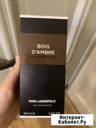Туалетная вода Karl Lagerfeld bois D’ambre 100 мл Мурманск - изображение 1