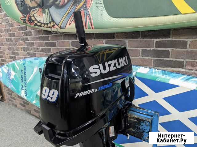 Лодочный мотор suzuki 9.9 2 тактный витрина Липецк - изображение 1