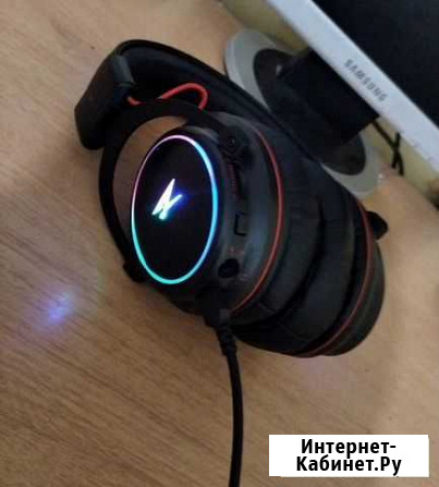 Игровые наушники с микрофоном Дубовка - изображение 1