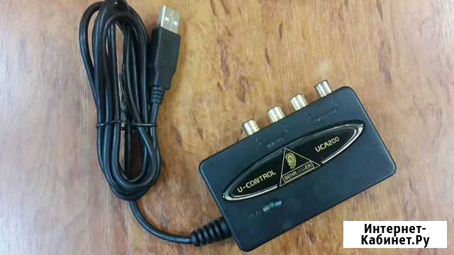 Звуковая карта Behringer U-Control UCA200 Волжский Волгоградской области - изображение 1