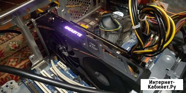 Видеокарта gigabyte RX 480 8Gb б/у rx480 Санкт-Петербург - изображение 1