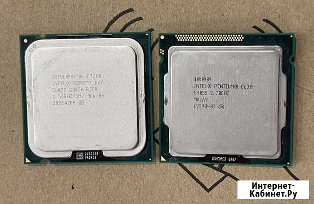 G630 2,7ггц на 1155 и e7200 2,53ггц на 775 Тверь - изображение 1
