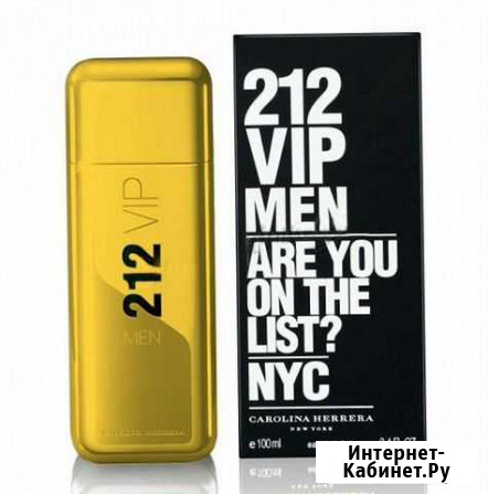 Мужская туалетная вода 212 Vip Men Gold Хабаровск - изображение 1