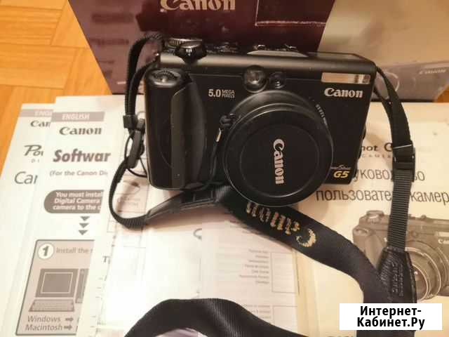 Фотоаппарат Canon G5, ремонт Тверь - изображение 1
