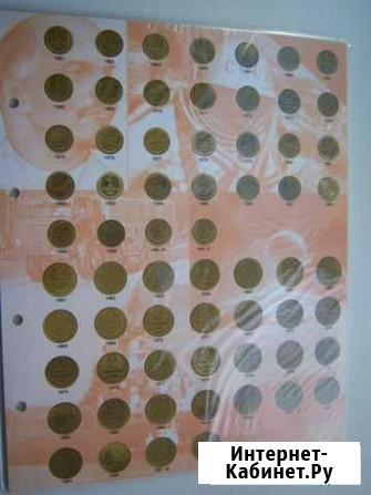 Цветные вставки в альбом монет СССР Воронеж - изображение 1