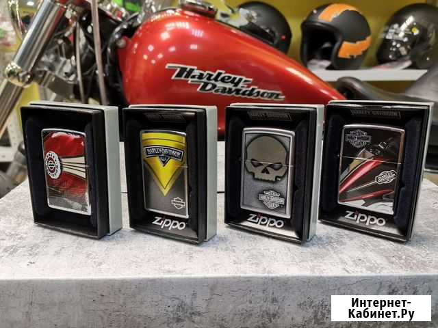 Harley Davidson Zippo оригинальная зажигалка Челябинск - изображение 1