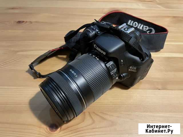 Зеркальный фотоаппарат Canon 600D Ярославль - изображение 1