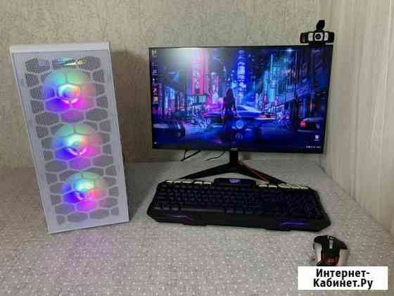 Игровой пк (i7, 16 Gb, R7 370) + монитор 24 дюйма Балашиха
