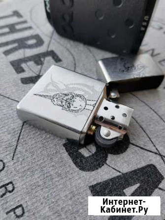 Zippo 207 Sword and skull tattoo Энгельс - изображение 1