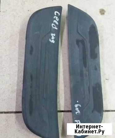 Накладки заднего порога Kia Ceed Брянск - изображение 1