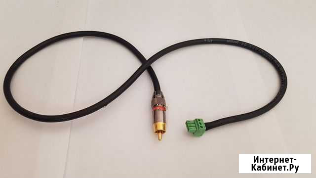 Кабель gold rca plug Химки - изображение 1