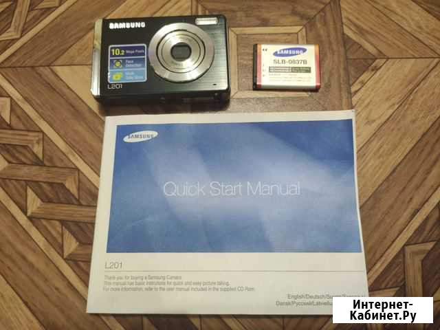 Фотоаппарат samsung L201, б/у Ухта - изображение 1