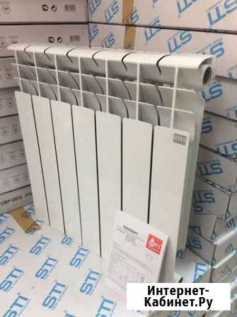 Радиатор алюминиевый sti 500/80 10 сек Екатеринбург - изображение 1