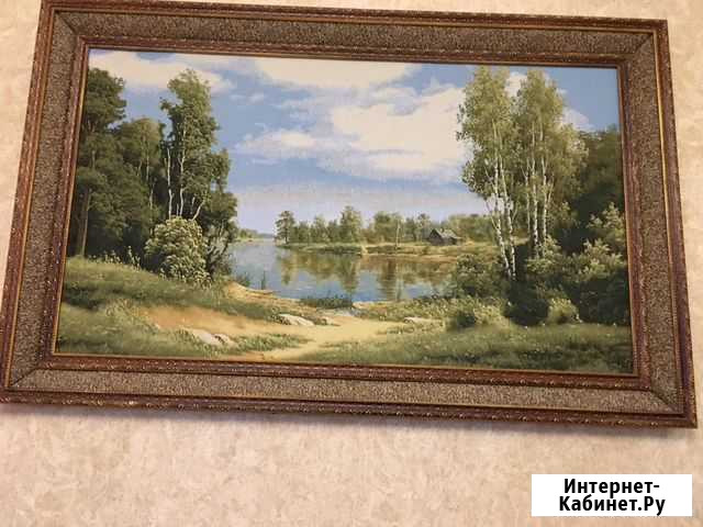 Картина б/у 90х150 Ленинкент - изображение 1
