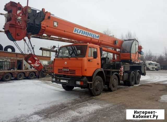 Услуги Автокрана 40т/32т/25т стрелы от 31 метра Брянск - изображение 1