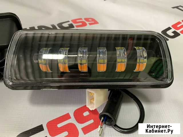 Надфарники Led линза для Лада Нива Ваз 2121 4x4 Пермь - изображение 1