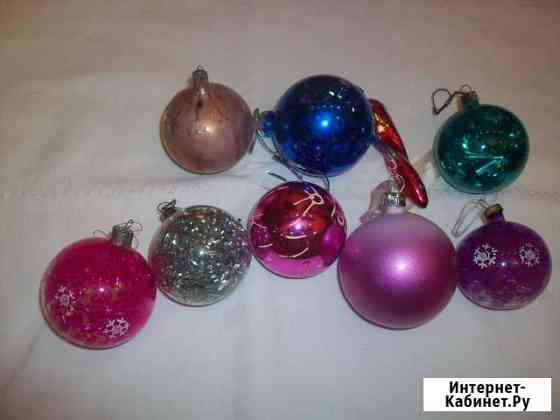 Елочные игрушки СССР винтаж от Рязань